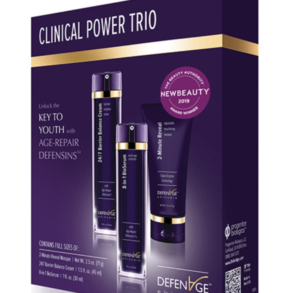 SKINCARE:  DEFENAGE Power Trio